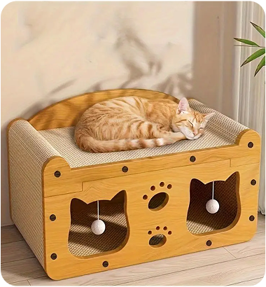 2-in-1 Pet Bed & House
